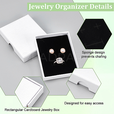 Rectangle Cardboard Paper Jewelry Set Boxes CON-WH0086-100C-1