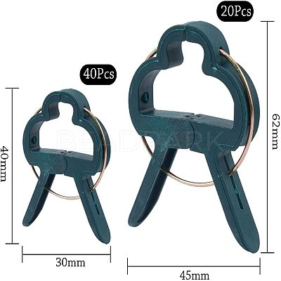 Plastic Gardening Plant & Flower Lever Loop Gripper Clips TOOL-GA0001-01-1