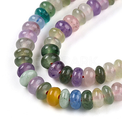 Dyed Natural White Jade Beads Strands X-G-T139-57A-12-1
