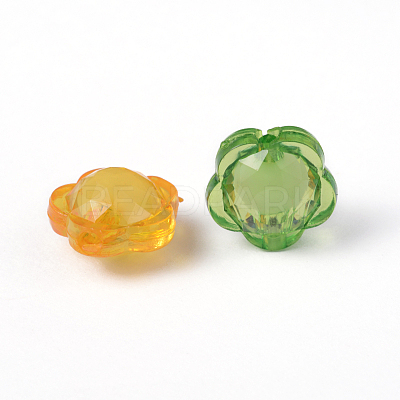 Transparent Acrylic Beads TACR-S104-M-1