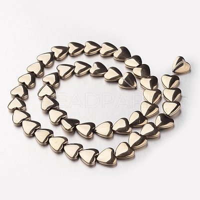 Electroplate Non-magnetic Synthetic Hematite Bead Strands G-F300-22C-06-1