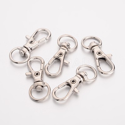 Alloy Swivel Clasps Lanyard Snap Hook E548Y-1
