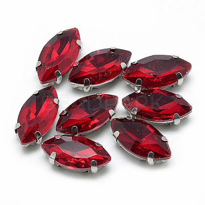 Sew on Rhinestone RGLA-T034-6x12mm-05-1