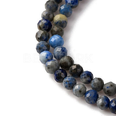 Natural Lapis Lazuli Beads Strands G-L629-B01-3mm-02-1
