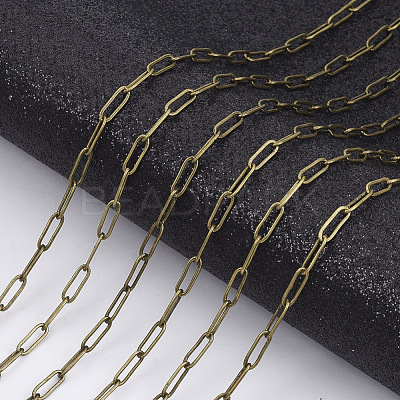 Brass Paperclip Chains CHC-S008-001C-AB-1