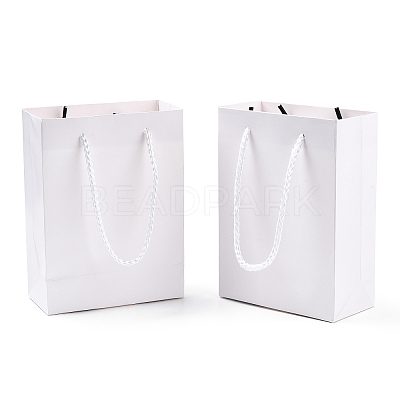 Rectangle Cardboard Paper Bags X1-AJEW-E034-10-1