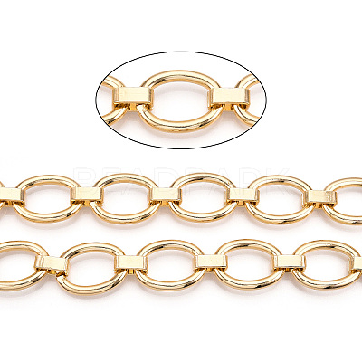 Aluminum Oval Link Chains CHA-N003-42KCG-1