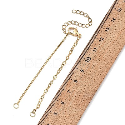 304 Stainless Steel Cable Chain Bracelet Making AJEW-JB01638-1