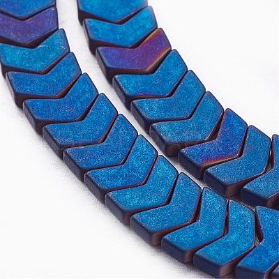 Electroplate Non-magnetic Synthetic Hematite Bead Strands G-F337-15-M-1