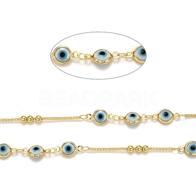 Brass Curb Chains CHC-L039-12G-1