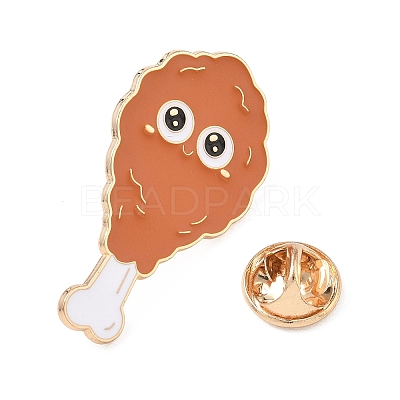 Food Enamel Pins JEWB-F046-01A-G-1