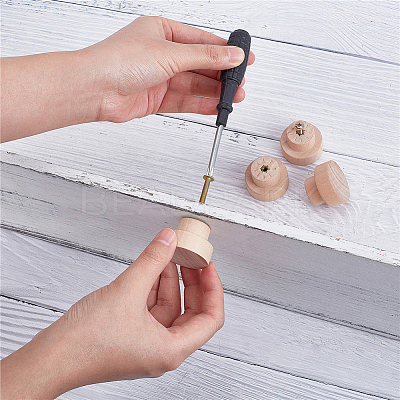 Wood Drawer Knob WOCR-CP0001-02-1
