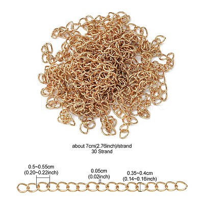 Iron Curb Chain Extender IFIN-YW0001-48-NF-1