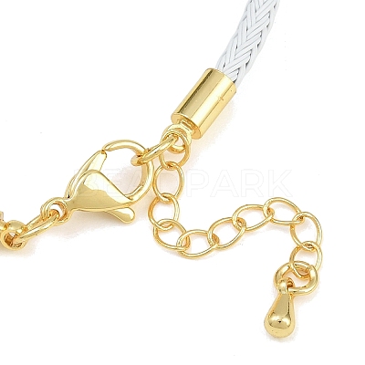 Braided Steel Wire Bracelet Making KK-CBA6056-03D-G-1