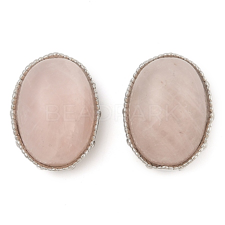 Natural Rose Quartz Multi-Strand Links KK-M304-03P-04-1