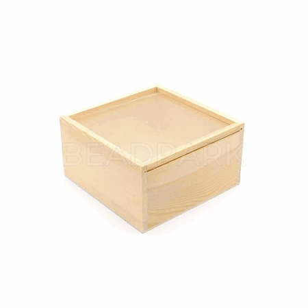 Wooden Storage Boxes WOOD-WH0025-29B-1