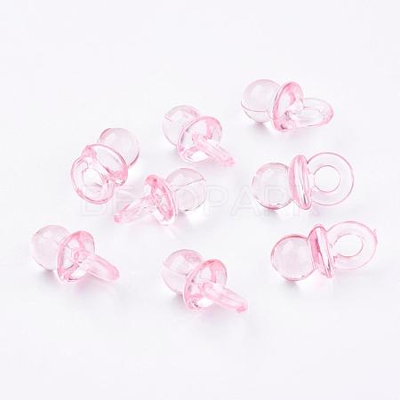 Transparent Acrylic Pendants TACR-R16-4-1