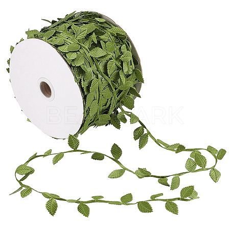 PU Leather Fabric Lace Ribbon DIY-WH0580-81-1