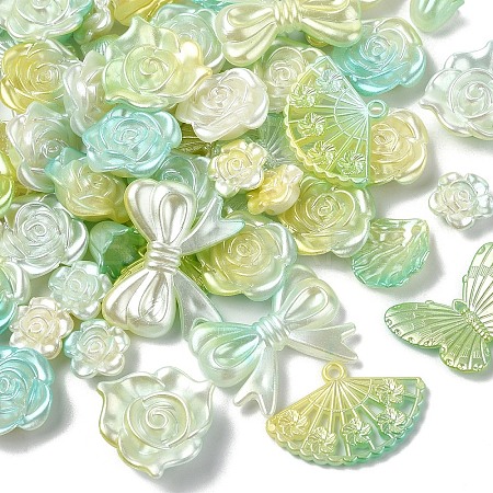 50G Opaque Acrylic Beads MACR-YW0003-68C-1