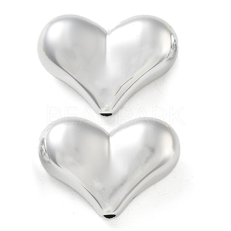Plating Acrylic Beads X-PACR-Q008-15S-02-1
