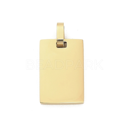 304 Stainless Steel Stamping Blank Tag Pendants STAS-Z126-03G-01-1