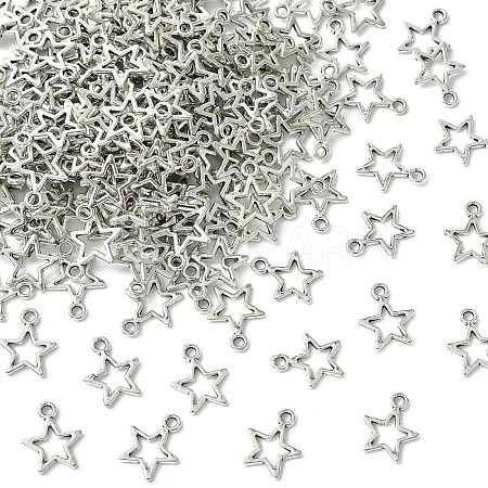 200Pcs Tibetan Style Alloy Charms FIND-YW0008-67AS-1