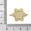 Brass Micro Pave Cubic Zirconia Connector Charms KK-L258-03C-G-3