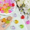 80pcsTransparent Acrylic Beads TACR-SC0001-39-3