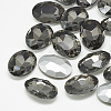 Pointed Back Glass Rhinestone Cabochons RGLA-T080-6x8mm-03-1