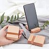 Fingerinspire Natural Wood Mobile Phone Holders AJEW-FG0001-39-3