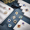 40Pcs 20 Style Zinc Alloy Cabochons FIND-BC0003-18-6