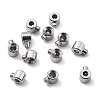 304 Stainless Steel Crimp Beads STAS-L216-51P-1