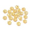 CCB Plastic Bead Caps CCB-J029-06G-1