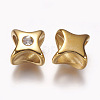 304 Stainless Steel Slide Charms STAS-I082-01G-2