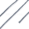 Round Waxed Polyester Thread String YC-D004-02E-028-3
