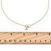 Alloy Letter Heart Pendant Necklaces for Women NJEW-FS0001-09J-7