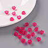 Transparent Acrylic Beads Caps PL543-12-7