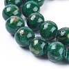 Natural Mashan Jade Beads Strands G-F670-A17-6mm-3