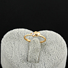 Real 18K Gold Plated Brass Cubic Zirconia Heart Ring RJEW-EE0001-022E-2