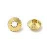 Rack Plating Brass Spacer Beads KK-P246-05G-2