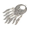 Tibetan Style Alloy Big Pendants AL-CBAAECB-02AS-G-2