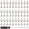 100 Bags Alloy Spiked Cone Rivets for Bag Decoration FIND-CL0002-06P-7