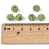 Pave Disco Ball Beads X-RB-H258-8MM-214-2