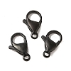Ion Plating(IP) 304 Stainless Steel Lobster Claw Clasps STAS-AB09-B-1