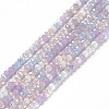 Electroplate Glass Beads Strands X-EGLA-S192-001A-B11-1