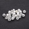 Handmade Silver Foil Glass Beads FOIL-R054-10mm-18-1