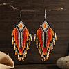 Bohemian Style Tassel Dangle Earrings GU6735-1