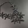 Starfish Alloy Statement Bib Necklaces FS-WG21AED-01-1