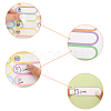 Cartoon Paper Self-Adhesive Blank Stickers DIY-WH0430-082-3