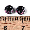 3/0 Baking Paint Glass Beads GLAA-G118-02G-3